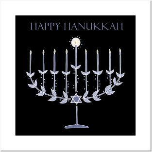 Happy Hanukkah Posters and Art